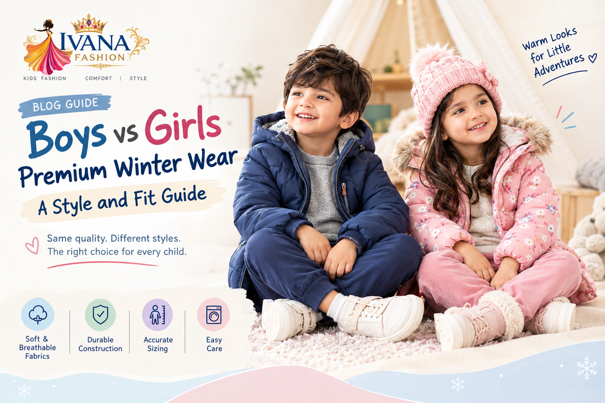 Boys vs Girls Premium Winter Wear: A Style and Fit Guide
