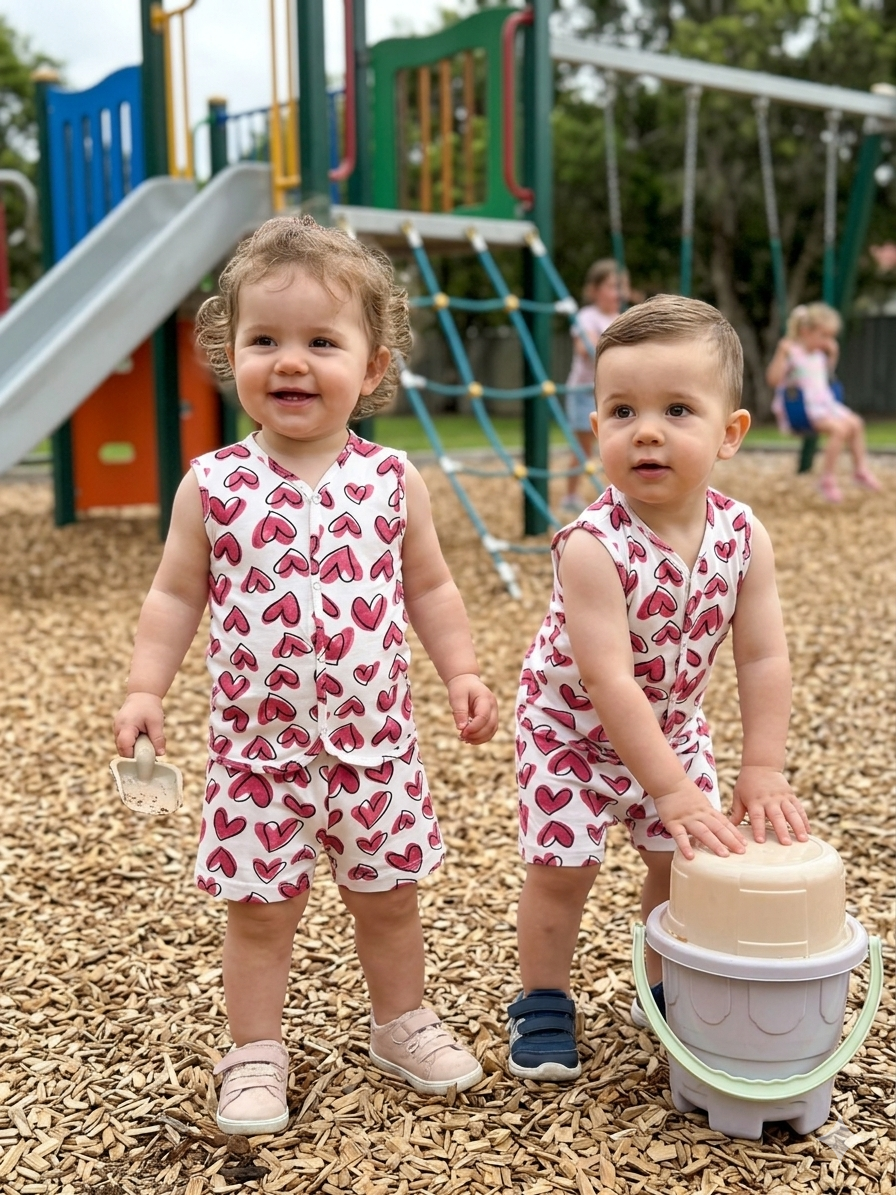 Sleeveless Jabla  sets
