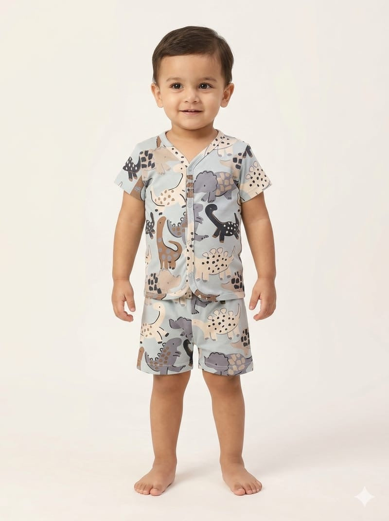 Half sleeve Jabla shorts set