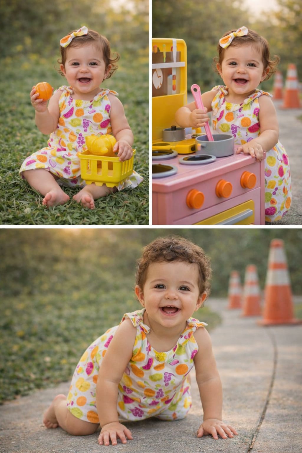 Sunshine  Orchard Baby Half jumpsuit